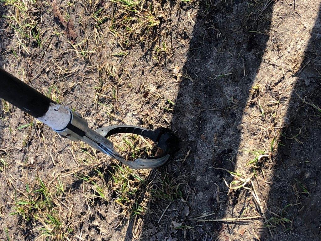 Pince de ramassage de déchets