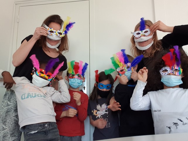 Photo de groupe du carnaval 1