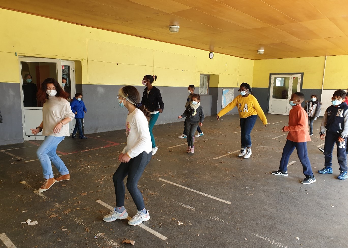 Photo de groupe activité éducative 2