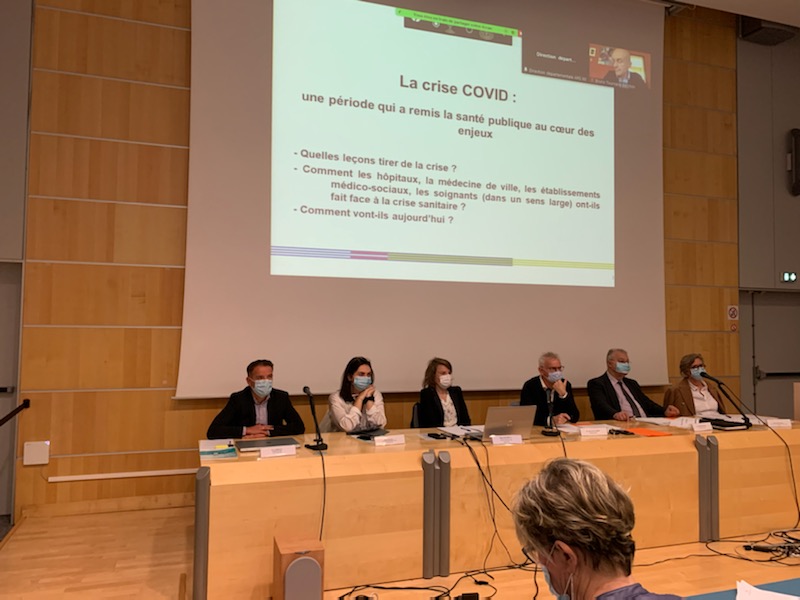 Intervenants lors de la réunion